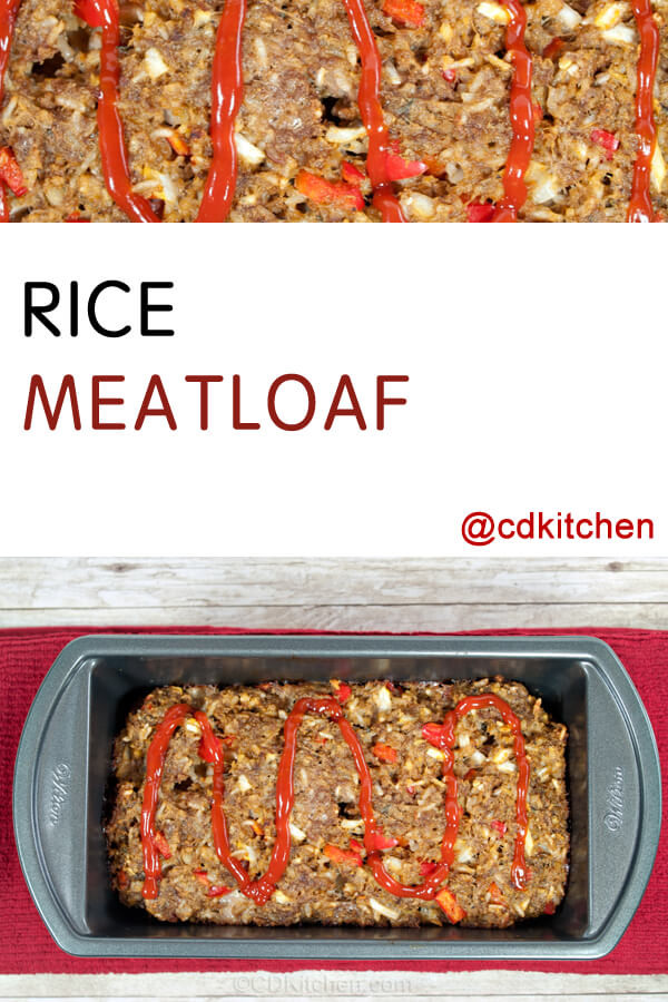 Meatloaf With Rice
 meatloaf rice recipes