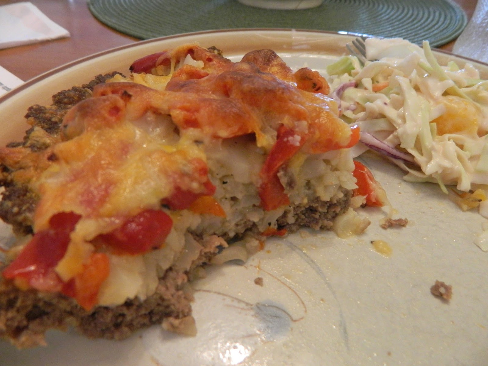 Meatloaf With Rice
 Ginny s Low Carb Kitchen ANOTHER MEATLOAF PIE RED