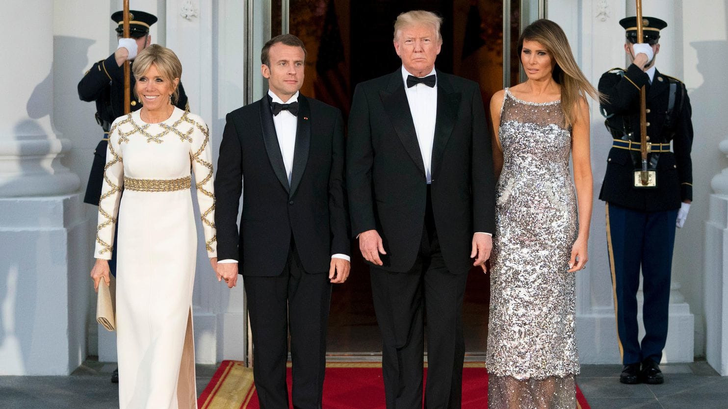 Melania Trump State Dinner
 As state dinner hostess Melania Trump finally seems at