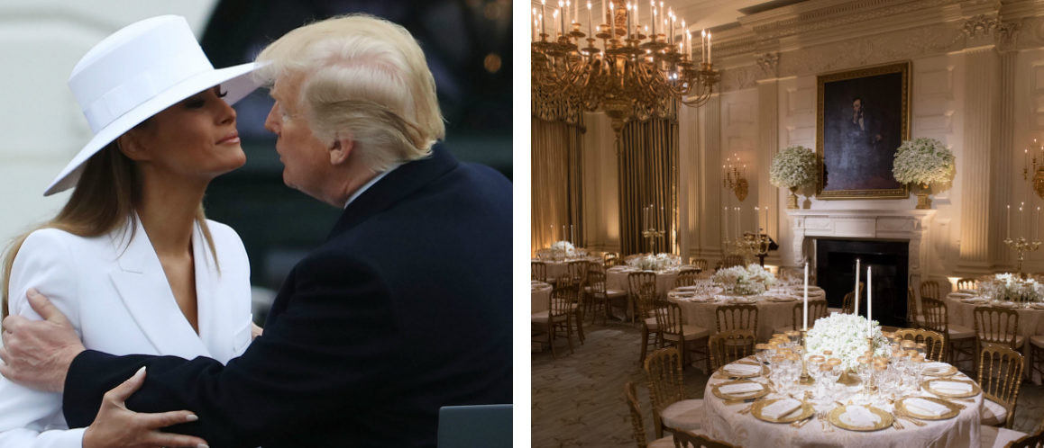 Melania Trump State Dinner
 Melania Trump Plans Gorgeous First State Dinner