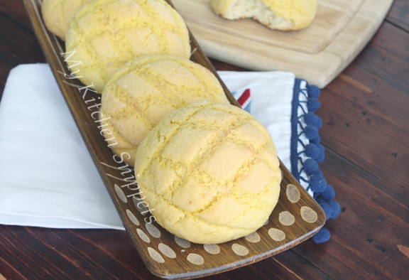 Melon Bread Recipe
 melon bread