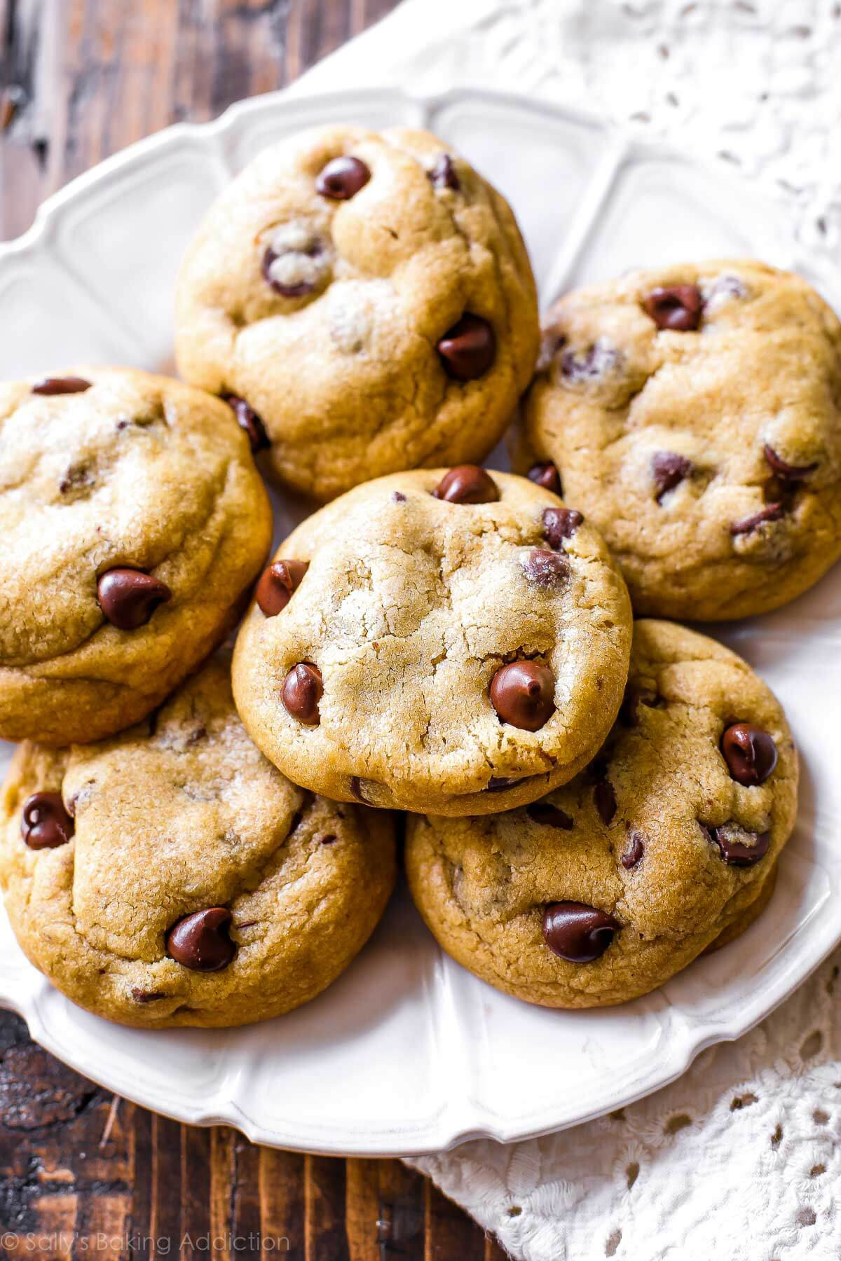 Melted Butter Chocolate Chip Cookies
 Brown Butter Chocolate Chip Cookies Sallys Baking Addiction