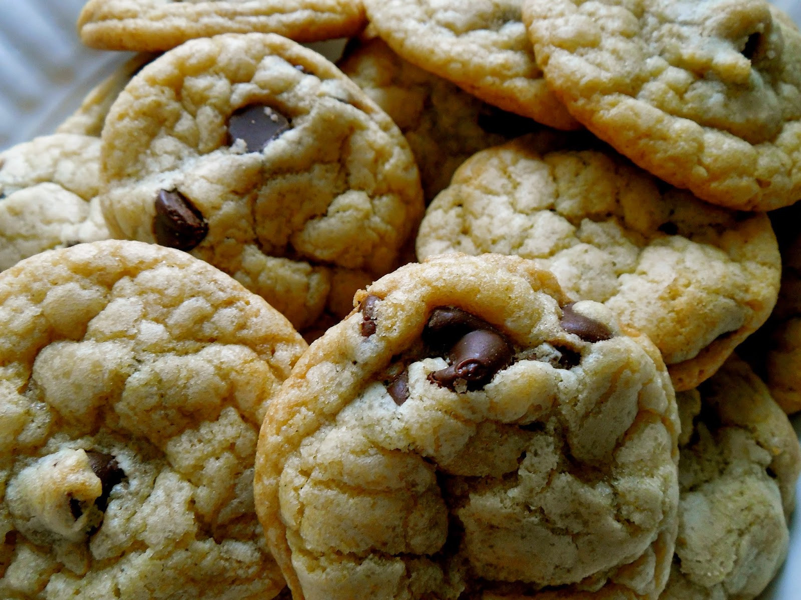 Melted Butter Chocolate Chip Cookies
 Adirondack Baker Melted Butter Chocolate Chip Cookies