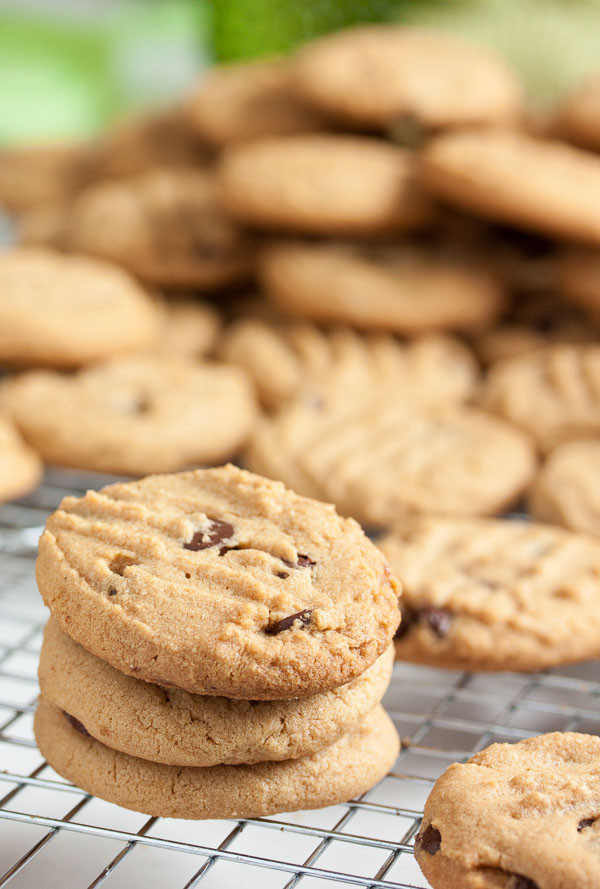 Melted Butter Chocolate Chip Cookies
 Melt in your mouth Peanut Butter Chocolate Chip Cookies