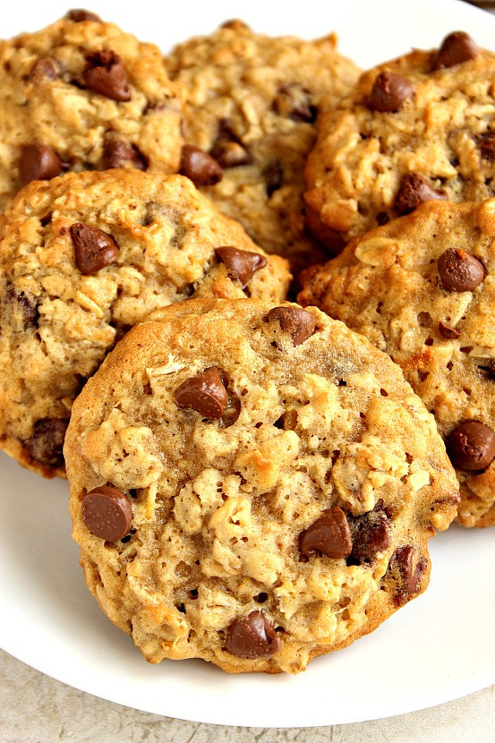 Melted Butter Chocolate Chip Cookies
 Oatmeal Chocolate Chip Cookies Recipe Crunchy Creamy Sweet