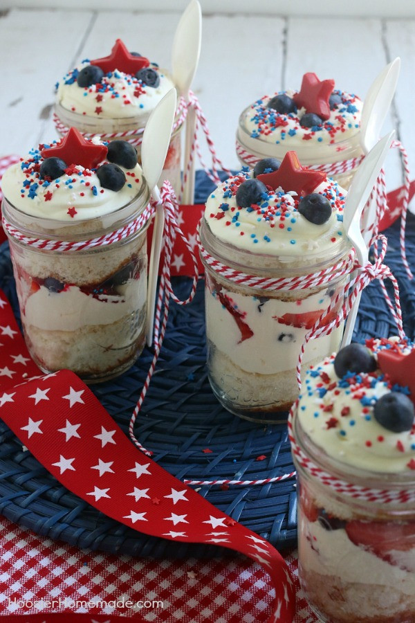 Memorial Day Dessert Recipe
 Easy Strawberry Blueberry Trifle Recipe Hoosier Homemade