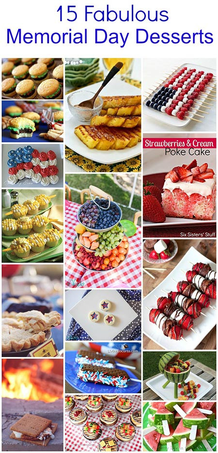 Memorial Day Desserts Ideas
 15 Fabulous Memorial Day BBQ Dessert Ideas