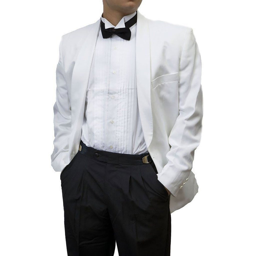 Mens White Dinner Jacket
 Tuxedo Closeouts – Wel e