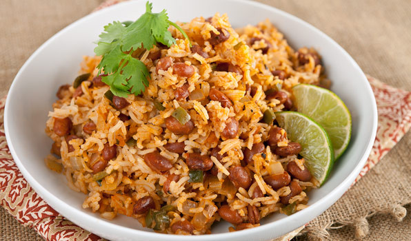 Mexican Beans And Rice
 Mexican Rice and Beans In the Kitchen with Stefano Faita