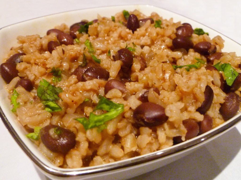 Mexican Beans And Rice
 Mexican Rice and Black Beans Bowl This Happy Mommy