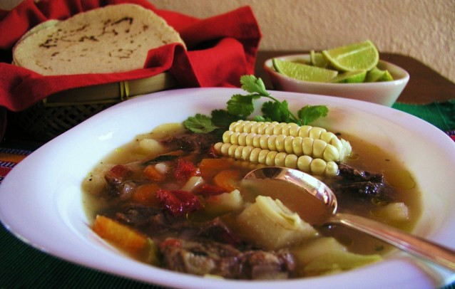 Mexican Beef Soup
 Caldo de res — Mexican beef soup – Cooking in Mexico