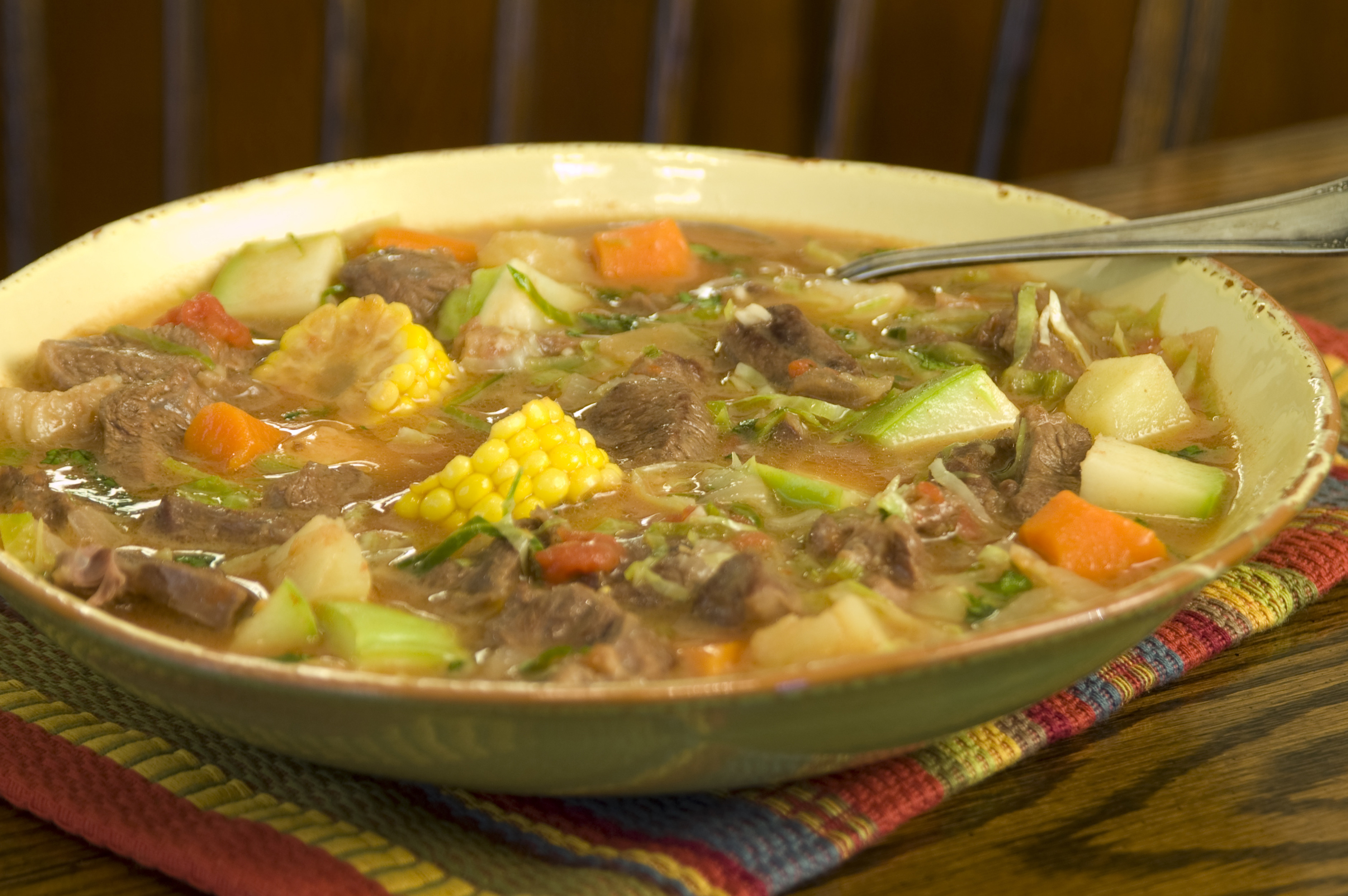 Mexican Beef Soup
 Caldo De Res Recipe