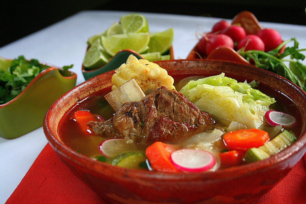 Mexican Beef Soup
 WARM UP FOR NATIONAL SOUP MONTH WITH LATINOFOODIE S TOP 3