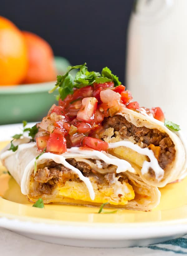 Mexican Breakfast Burritos
 Frozen Mexican Breakfast Burritos