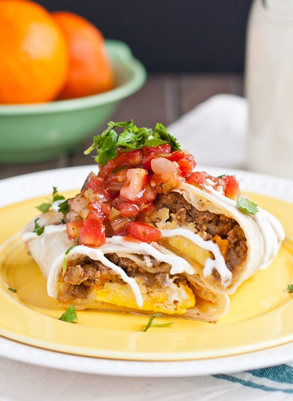 Mexican Breakfast Burritos
 Frozen Mexican Breakfast Burritos