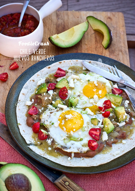 Mexican Breakfast Eggs
 Chile Verde Huevos Rancheros and 5 Egg celent Mexican