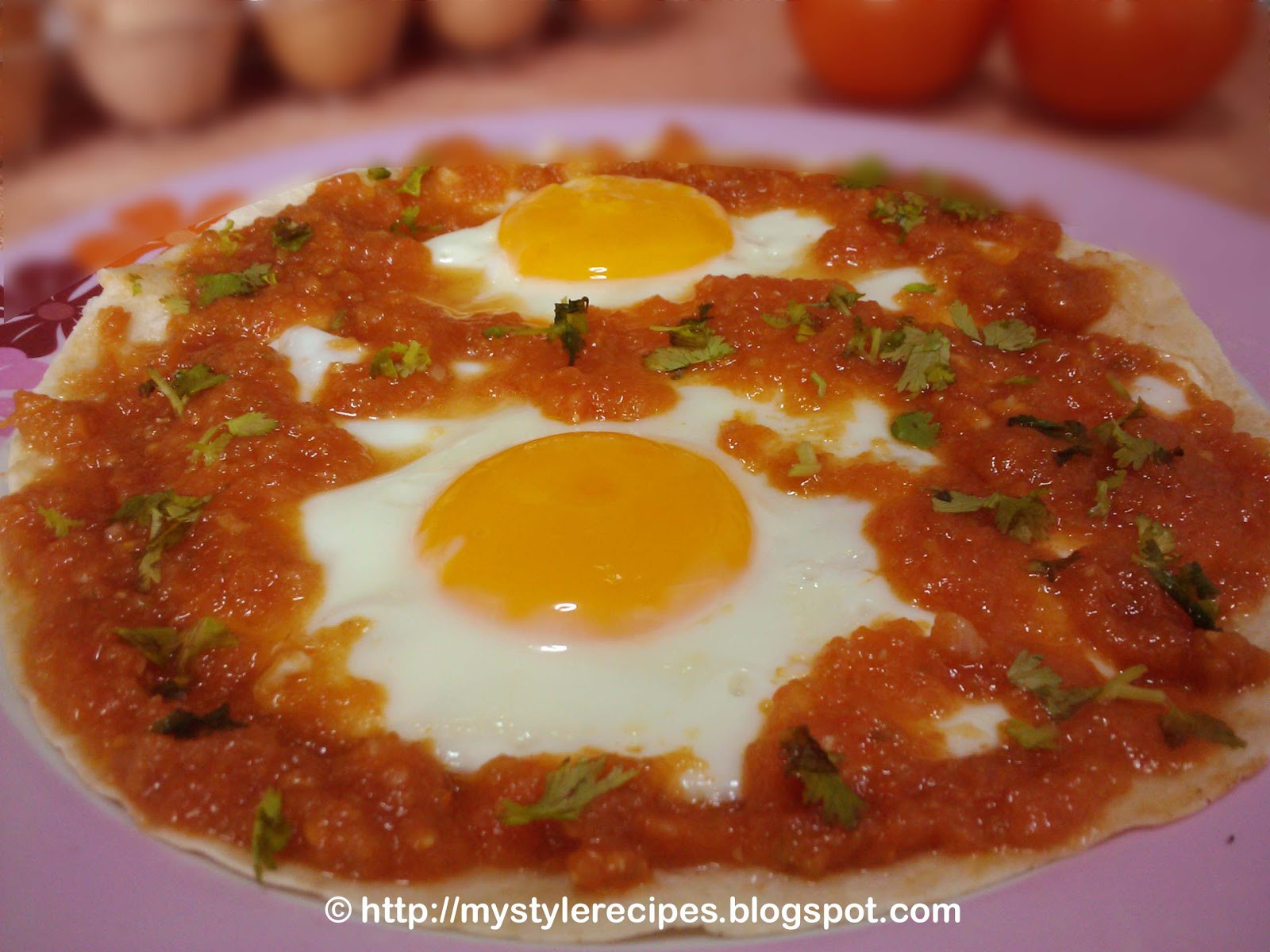 Mexican Breakfast Eggs
 My Style of Recipes Huevos Rancheros Mexican breakfast