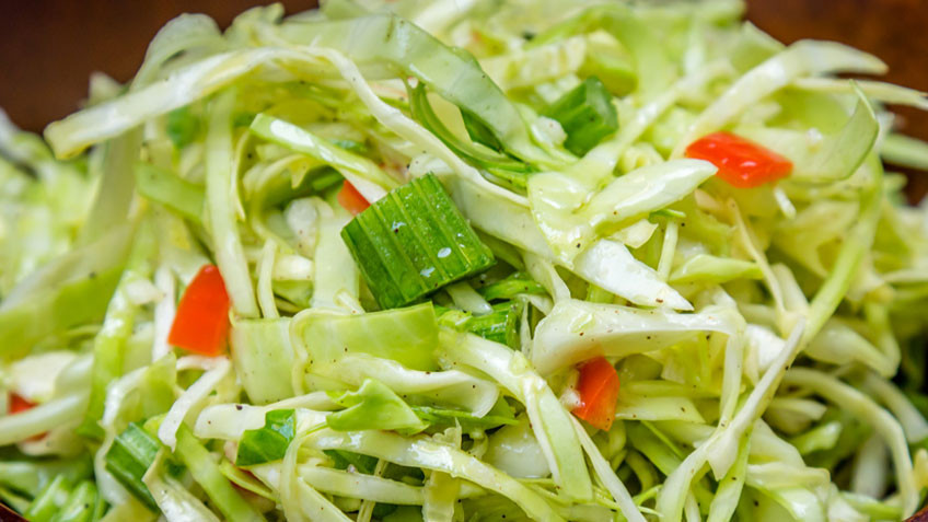 Mexican Cabbage Salad
 Lahanosalata – Greek Cabbage Salad