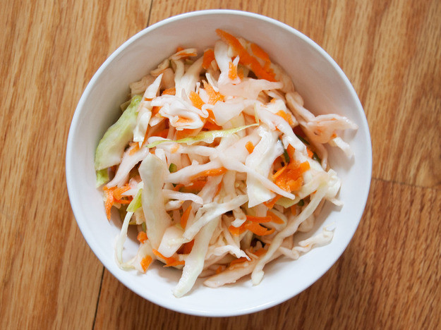 Mexican Cabbage Salad
 Quick Curtido Mexican Cabbage Slaw