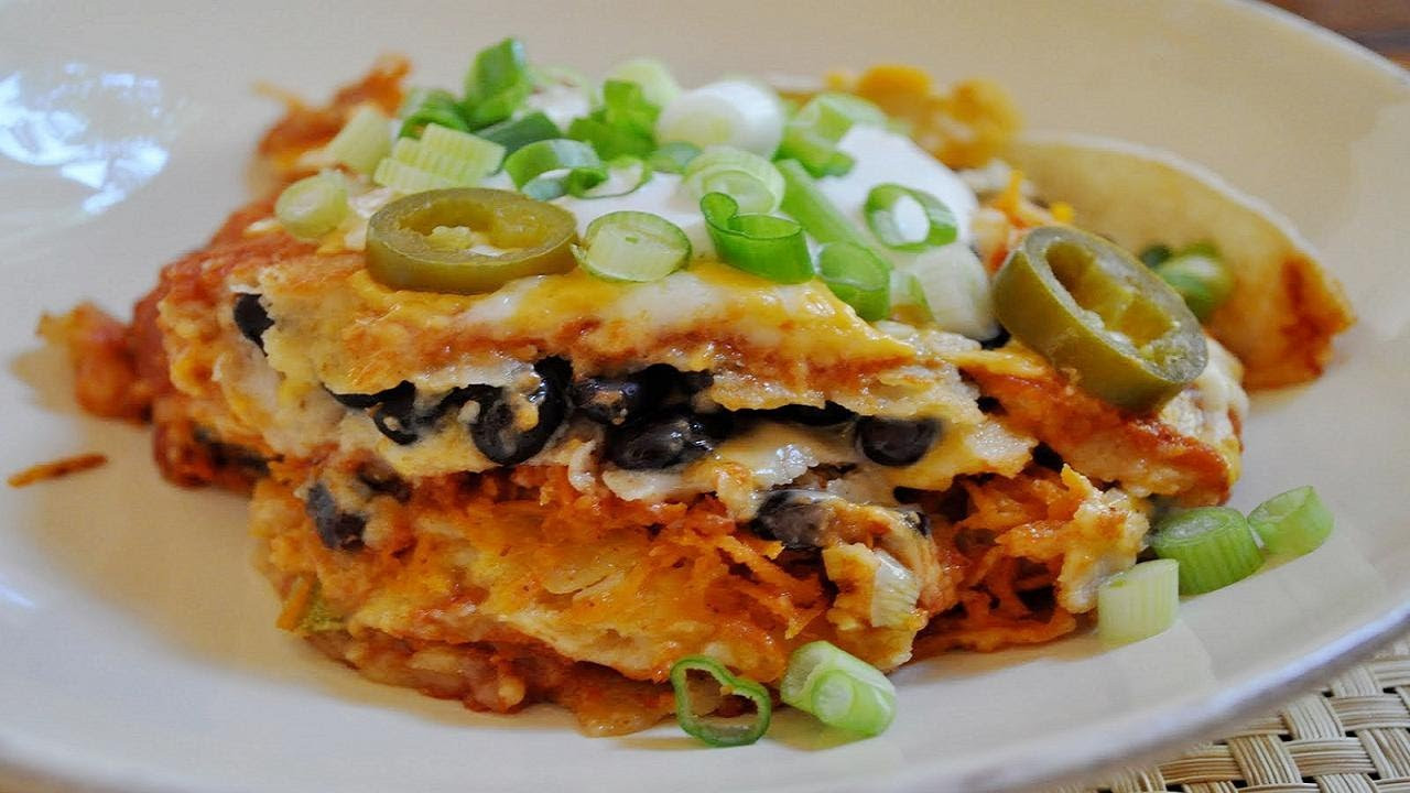 Mexican Casserole With Corn Tortillas
 Mexican Lasagna or Corn Tortilla Casserole Ve arian