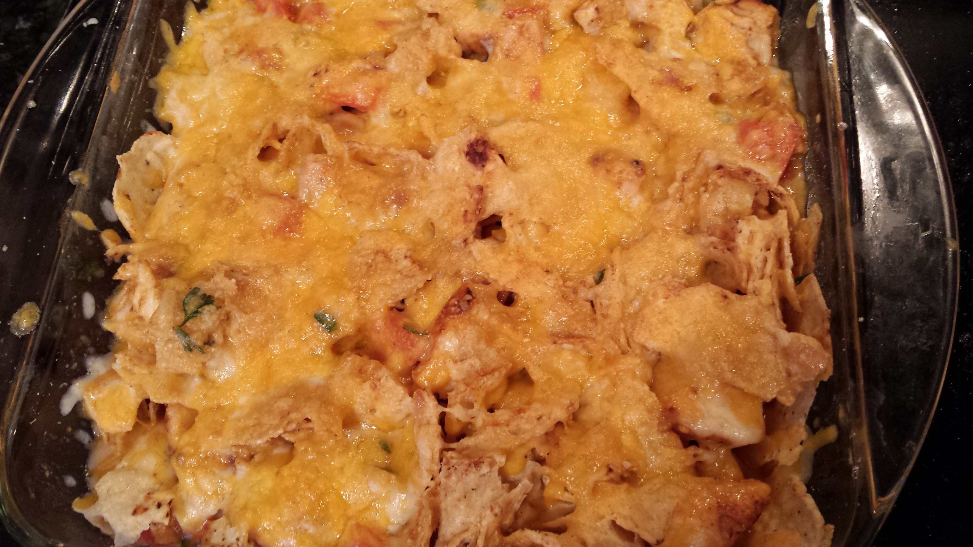 Mexican Casserole With Tortilla Chips
 mexican casserole with tortilla chips