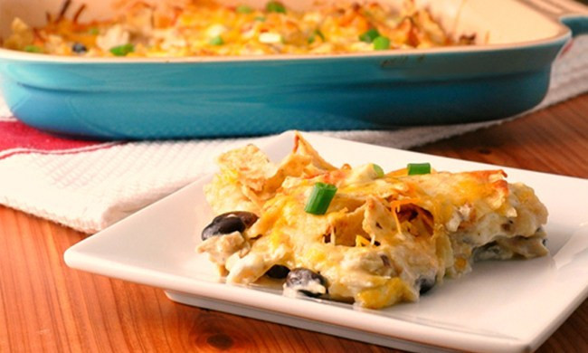 Mexican Casserole With Tortilla Chips
 mexican casserole with tortilla chips