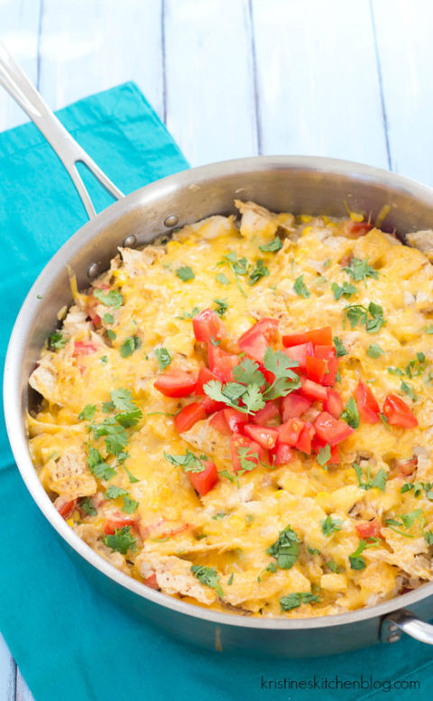 Mexican Casserole With Tortilla Chips
 mexican casserole with tortilla chips