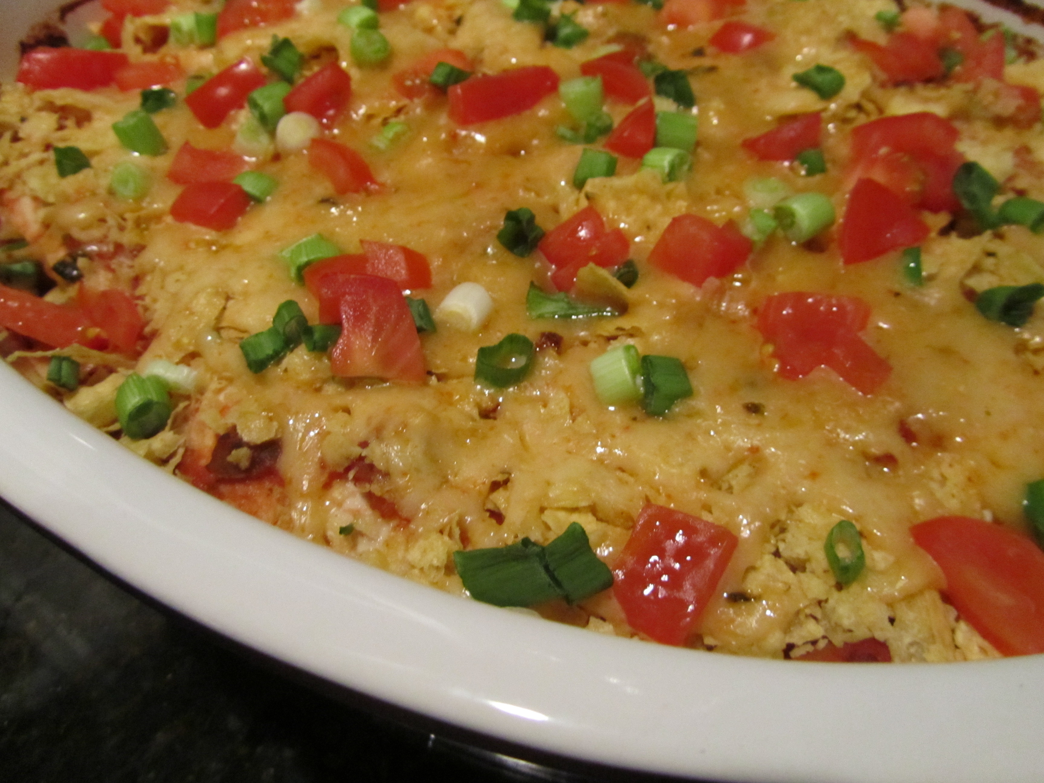 Mexican Casserole With Tortilla Chips
 Mexican Casserole