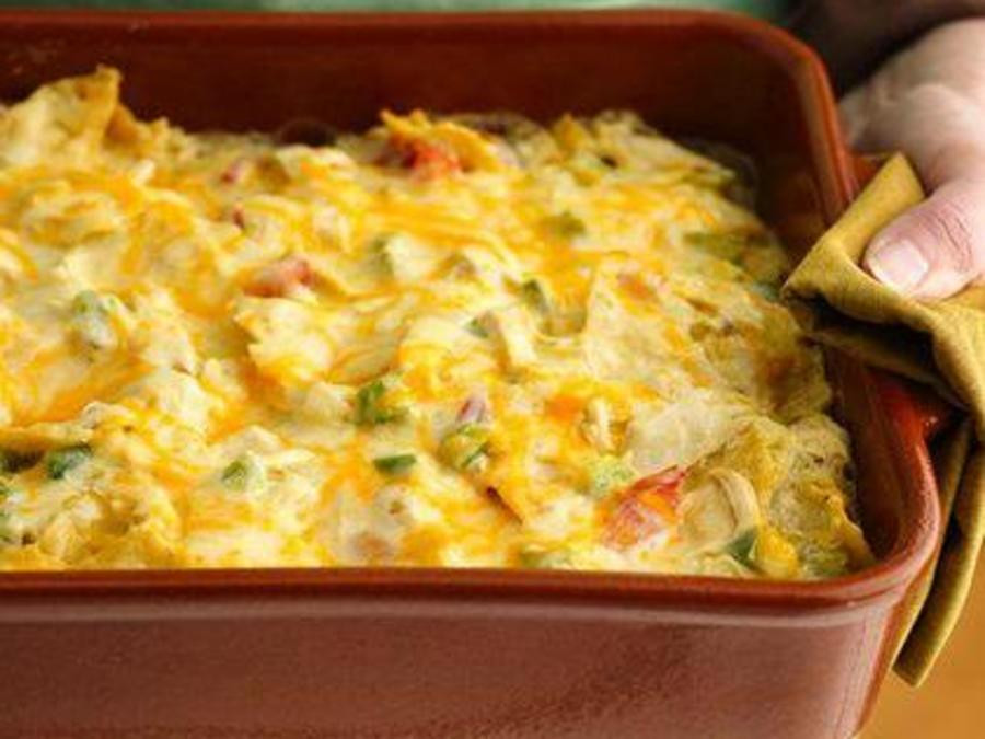 Mexican Casserole With Tortilla Chips
 mexican casserole with tortilla chips