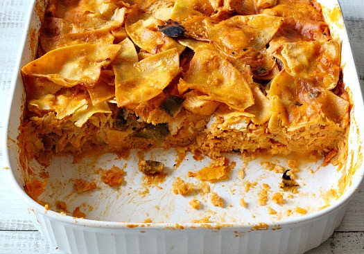 Mexican Casserole With Tortilla Chips
 mexican chicken casserole with tortilla chips