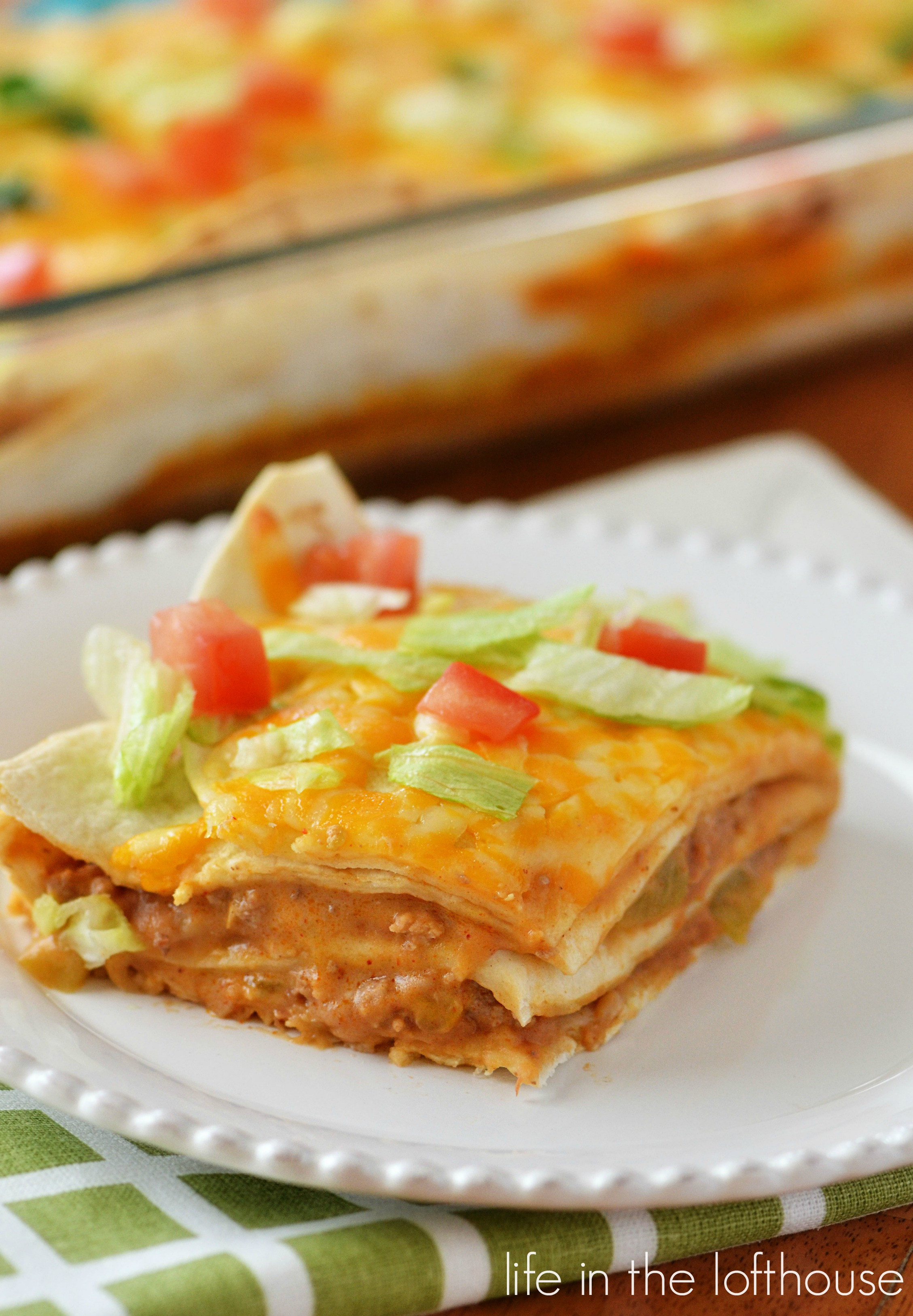 Mexican Casserole With Tortillas
 Mexican Tortilla Stack