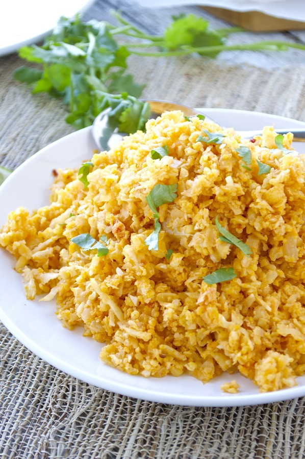 Mexican Cauliflower Rice
 Mexican Cauliflower "Rice" Fashionable Foods