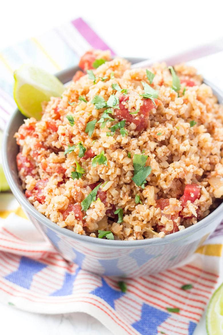 Mexican Cauliflower Rice
 Mexican Cauliflower Rice Wicked Spatula