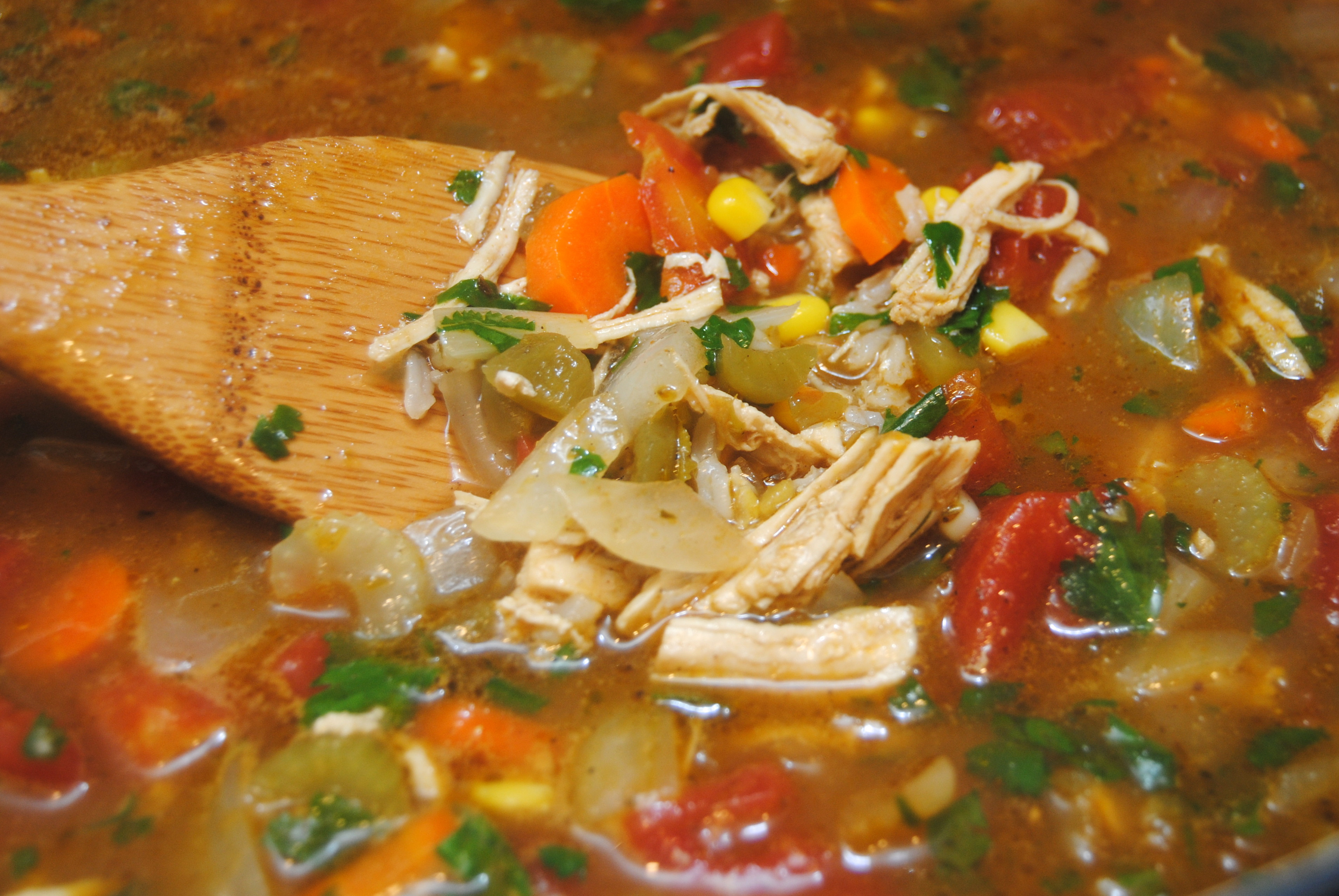 Mexican Chicken Soup
 Mexican chicken and rice soup