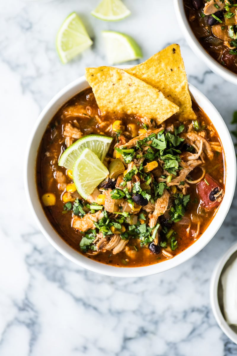 Mexican Chicken Tortilla Soup
 Chicken Tortilla Soup Isabel Eats Easy Mexican Recipes