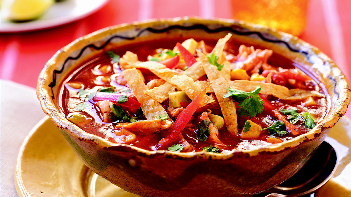 Mexican Chicken Tortilla Soup
 chicken tortilla soup recipe