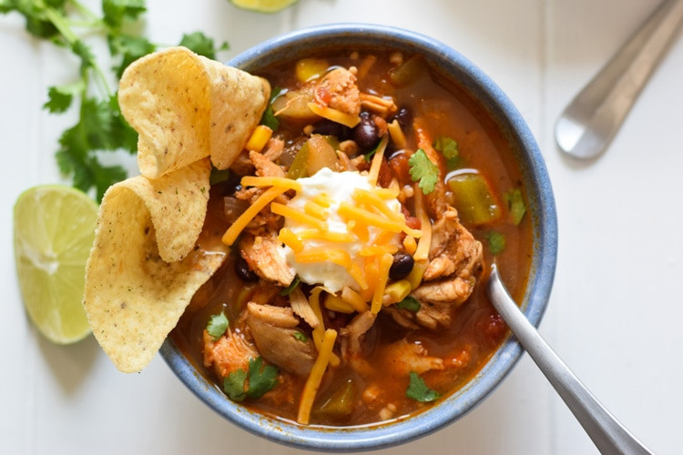 Mexican Chicken Tortilla Soup
 Mexican Chicken Tortilla Soup Isabel Eats