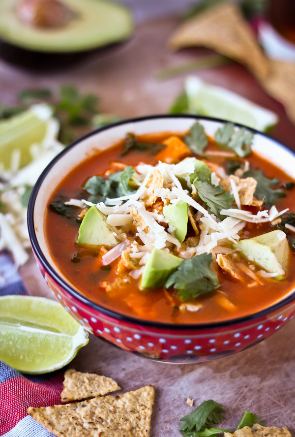 Mexican Chicken Tortilla Soup
 Classic Mexican Tortilla Soup A Beautiful Plate