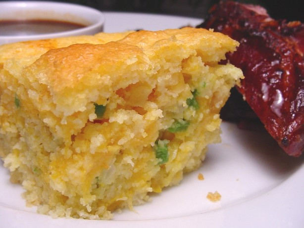 Mexican Corn Bread
 Layered Mexican Cornbread Recipe Food