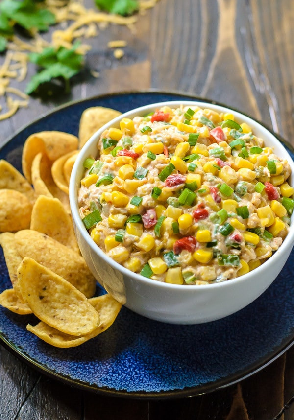 Mexican Corn Dip
 Cheesy Mexican Corn Dip