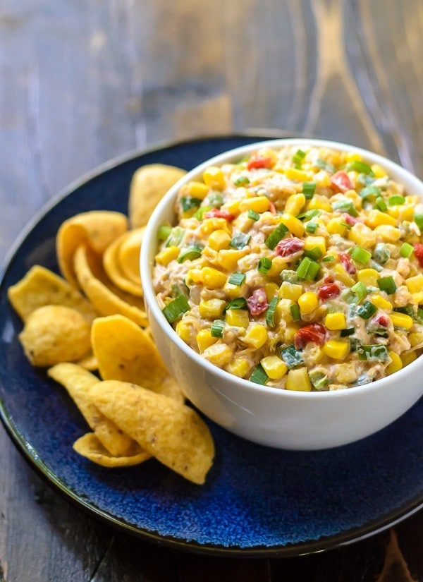 Mexican Corn Dip
 Cheesy Mexican Corn Dip