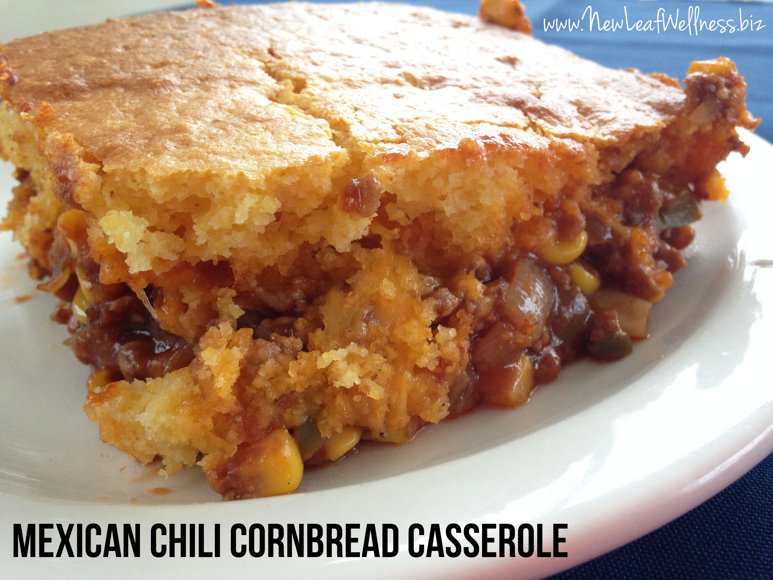 Mexican Cornbread Recipe
 Mexican chili cornbread casserole recipe – New Leaf Wellness