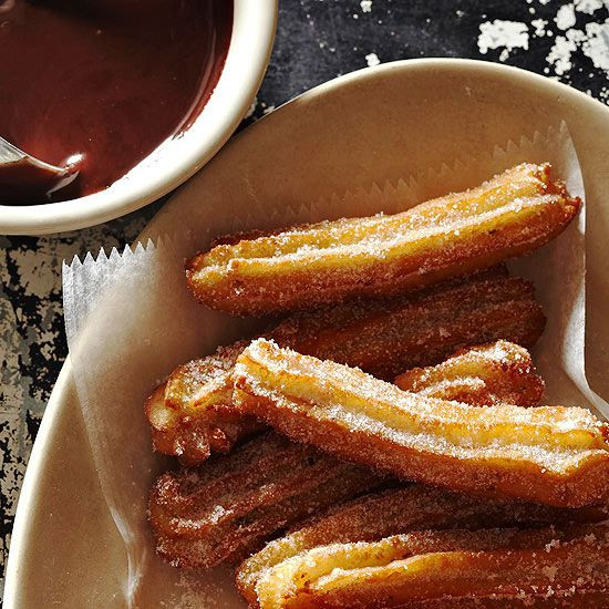 Mexican Desserts Churros
 Anise Churros with Chocolate Sauce Recipe