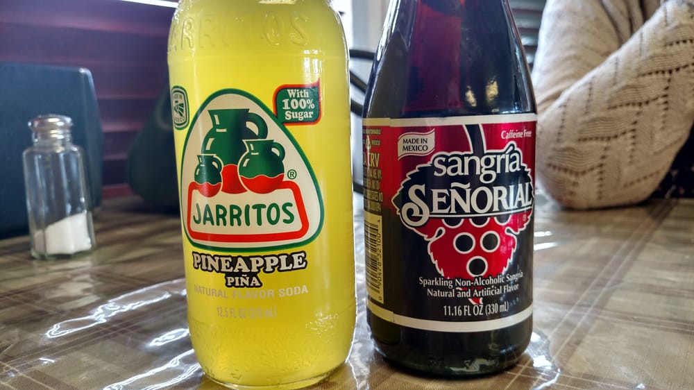 Mexican Drinks Non Alcoholic
 Drinks Sangria pop non alcoholic and pineapple soda Yelp