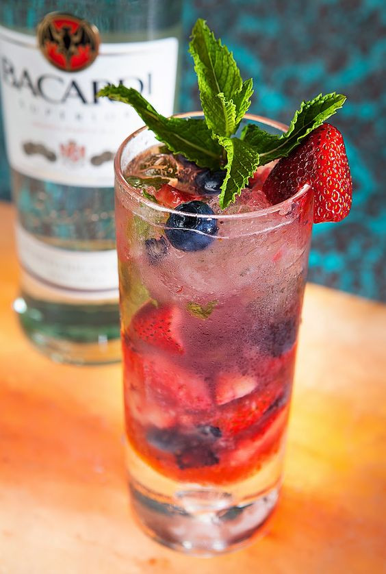 Mexican Drinks Non Alcoholic
 Popular Mojito and Berries on Pinterest