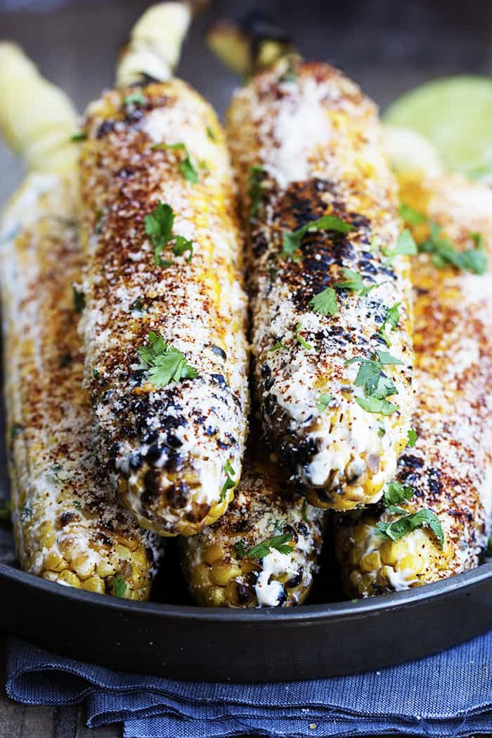 Mexican Grilled Corn
 Grilled Mexican Street Corn