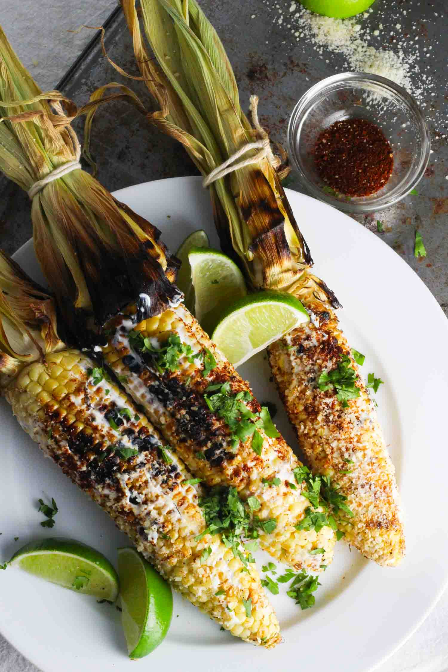 Mexican Grilled Corn
 Mexican Grilled Corn