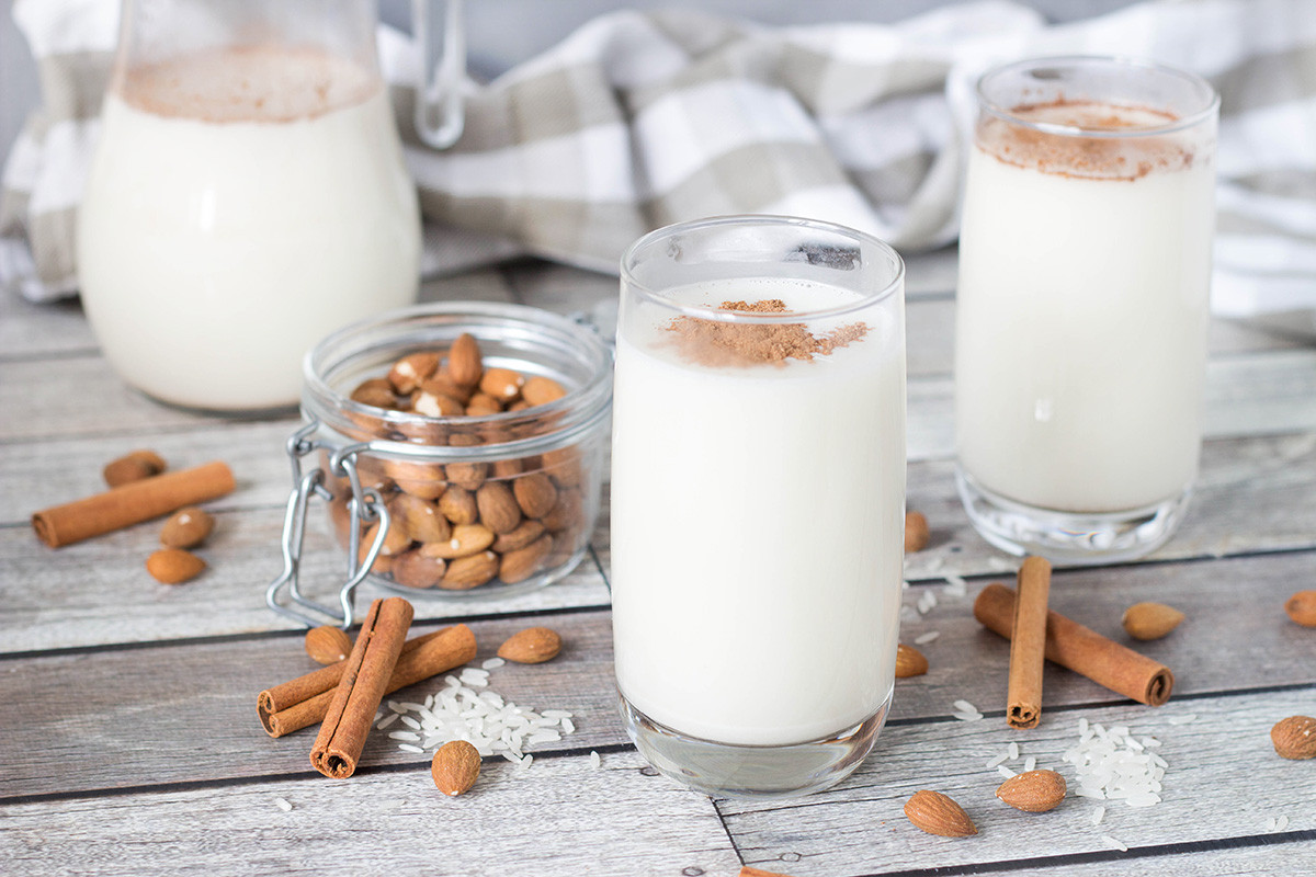 Mexican Milk Drinks
 Authentic Horchata Recipe Mexican Rice & Almond Drink