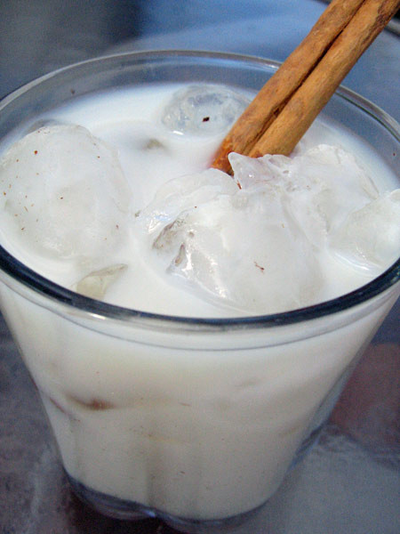 Mexican Milk Drinks
 Agua De Horchata