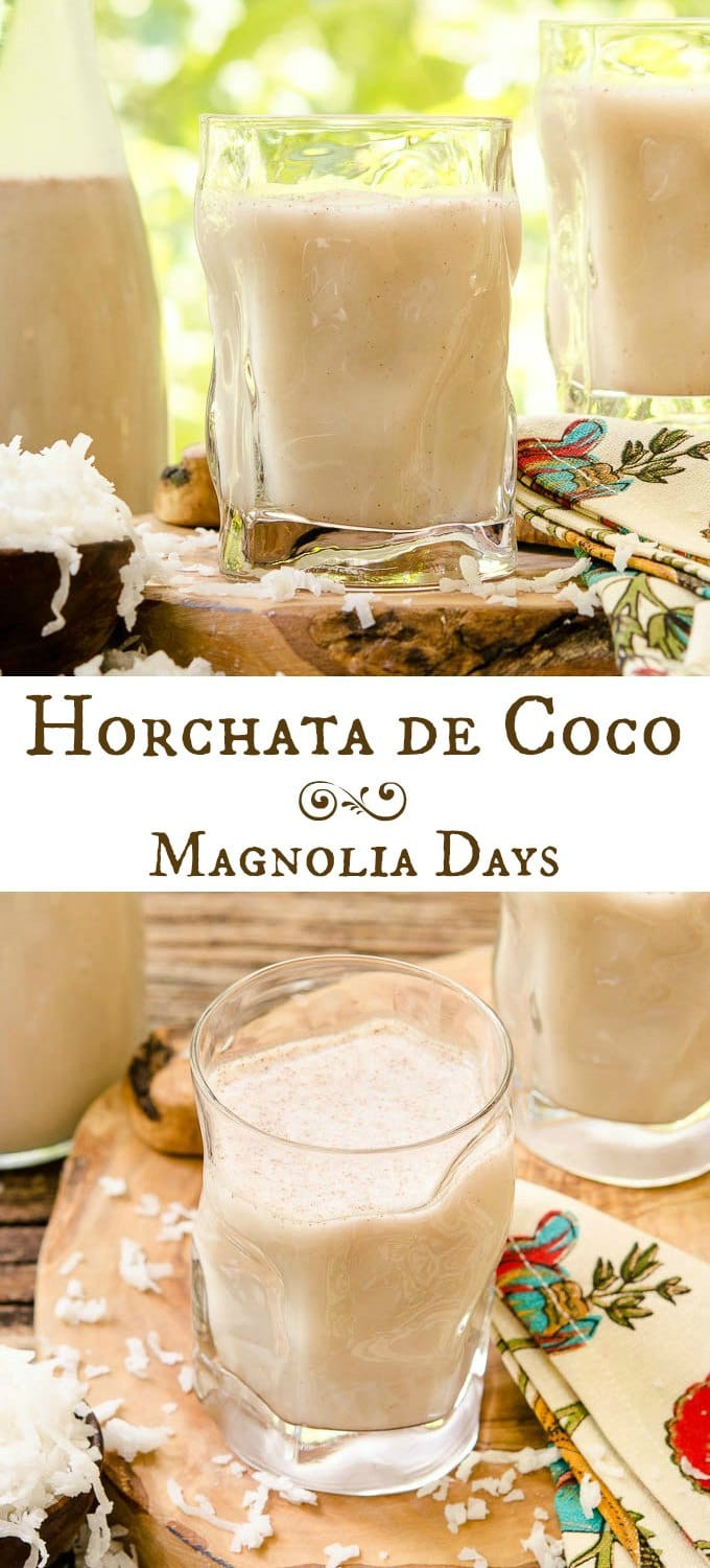 Mexican Milk Drinks
 Horchata de Coco Mexican Coconut Rice Drink